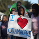 Supporters of the Affordable Care Act march in the 29th annual Kingdom Day Parade on Jan. 20, 2014, in Los Angeles.
David McNew/Getty Images